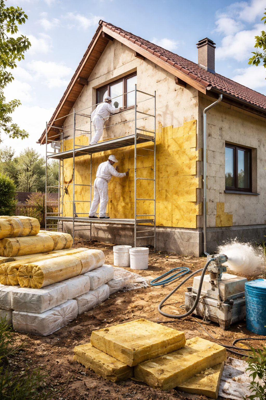 Профессиональное утепление домов в Канаше — тепло, надежность, экономия