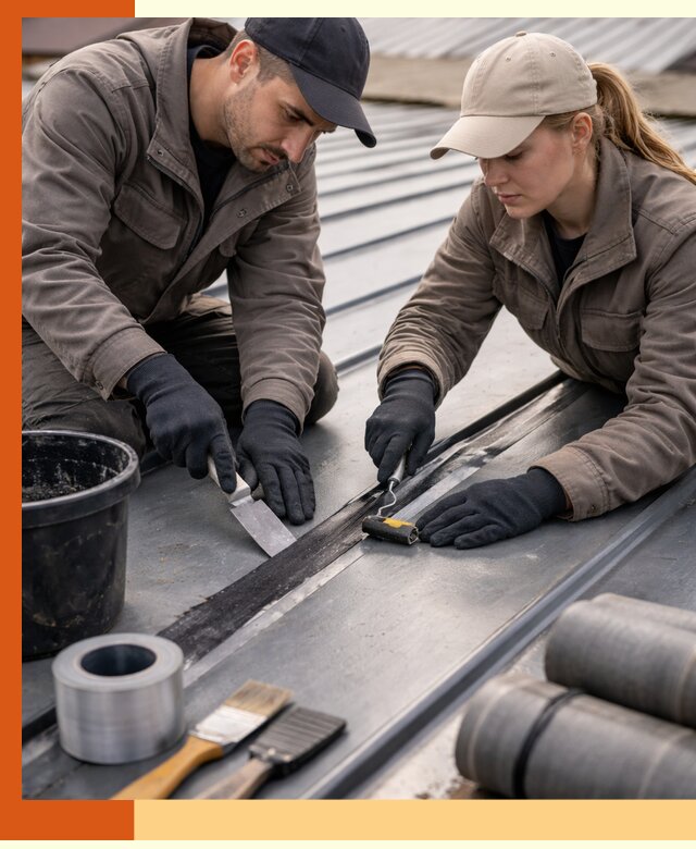 Гидроизоляция фальцевой кровли в Канаше качественно и надежно